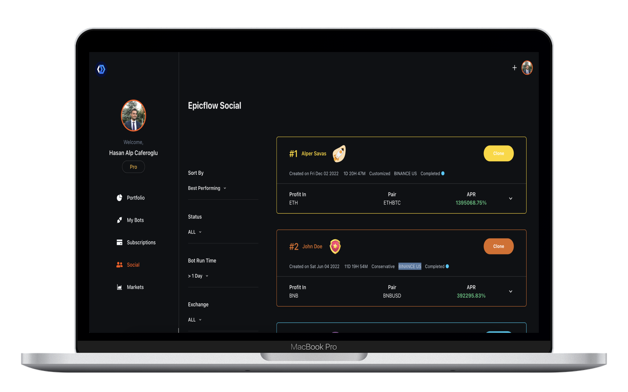 epicflow.io app image